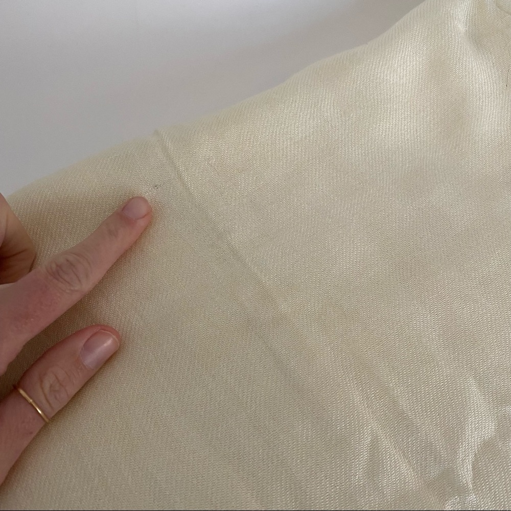 Cream Scarf - Picture 5 of 7